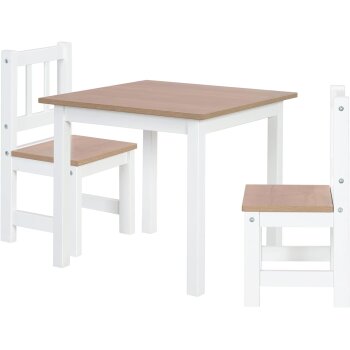 roba Woody Kindersitzgruppe, 2 Stühle & 1 Tisch,...