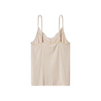 esmara® Damen Spaghettitops, 2 Stück (orange/beige, XS(32/34)) - B-Ware neuwertig