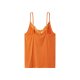 esmara® Damen Spaghettitops, 2 Stück (orange/beige, XS(32/34)) - B-Ware neuwertig