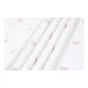 LIVARNO® Bettwäsche Edel-Renforcé 140 x 200 cm, weiß/pink - B-Ware sehr gut