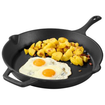 GRILLMEISTER Gusseisen-Bratpfanne / Gusseisen-Grillpfanne...
