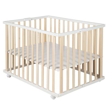 roba Laufgitter klappbar 75 x 100 cm - Platzsparender und...