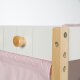 roba Puppenkommode und Puppenbett, weiß - B-Ware Transportschaden Kosmetisch
