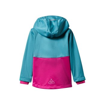 lupilu® Kleinkinder Softshelljacke, gefüttert (türkis/pink, 98/104) - B-Ware neuwertig