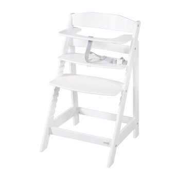 roba 2-in-1 Treppenhochstuhl Born Up, Liegeaufsatz, weiß - B-Ware gut