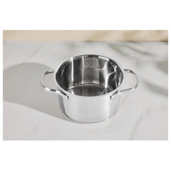 SILVERCREST® Premium-Edelstahltopf, Ø 16 cm - B-Ware sehr gut