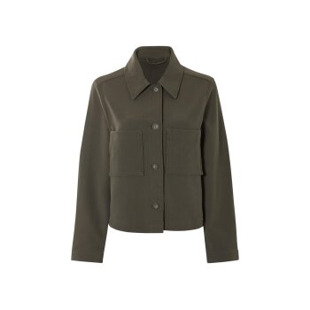 esmara® Damen Jacke, im angesagten Utility-Style (Olive, L(44/46)) - B-Ware neuwertig