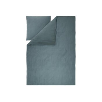 LIVARNO® Musselin-Bettwäsche, 155 x 220 cm - B-Ware