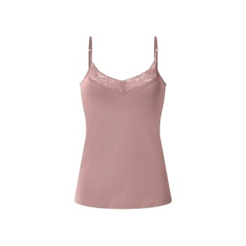 esmara® Damen Spaghettiträgerhemd mit Spitze, 3 Stück - B-Ware