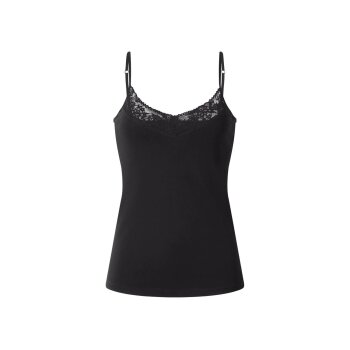 esmara® Damen Spaghettiträgerhemd mit Spitze, 3 Stück - B-Ware