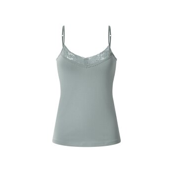 esmara® Damen Spaghettiträgerhemd mit Spitze, 3 Stück - B-Ware
