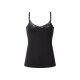 esmara® Damen Spaghettiträgerhemd mit Spitze, 3 Stück - B-Ware