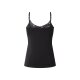 esmara® Damen Spaghettiträgerhemd mit Spitze, 3 Stück - B-Ware