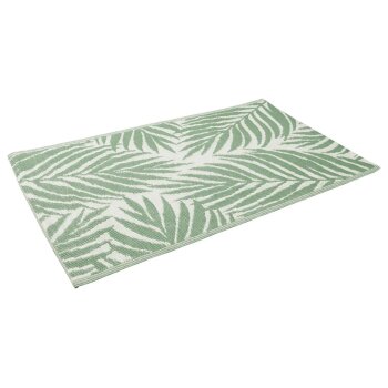 LIVARNO® Outdoorteppich, 80 x 150 cm (Blätter) - B-Ware sehr gut