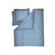 LIVARNO® Bettwäsche, aus Mikrofaser-Satin, 240 x 220 cm, blau - B-Ware sehr gut