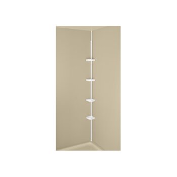 LIVARNO® Teleskop-Badregal (weiß) - B-Ware sehr gut