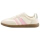 esmara® Damen Sneaker mit Leder (Weiß/Pink, 39) - B-Ware neuwertig