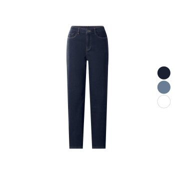 esmara® Damen Jeans, Straight Fit, hohe...
