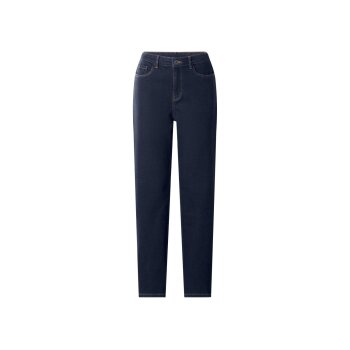 esmara® Damen Jeans, Straight Fit, hohe...
