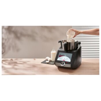SILVERCREST® KITCHEN TOOLS Monsieur Cuisine smart SKMS 1200 C1 anthrazit - B-Ware sehr gut