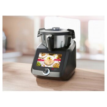 SILVERCREST® KITCHEN TOOLS Monsieur Cuisine smart SKMS 1200 C1 anthrazit - B-Ware sehr gut