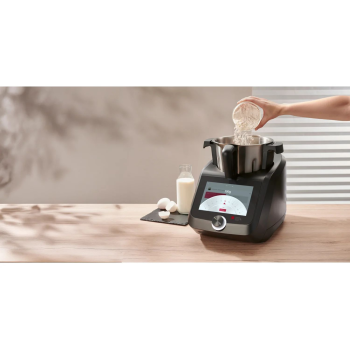 SILVERCREST® KITCHEN TOOLS Monsieur Cuisine smart SKMS 1200 C1 anthrazit - B-Ware sehr gut
