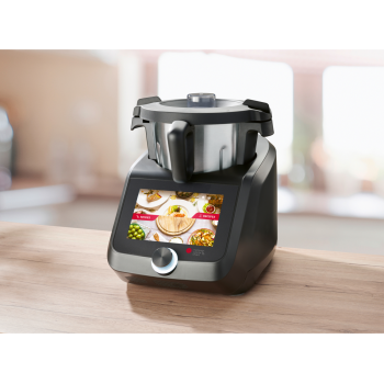 SILVERCREST® KITCHEN TOOLS Monsieur Cuisine smart SKMS 1200 C1 anthrazit - B-Ware sehr gut