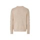 LIVERGY® Herren Pullover, Grobstrick, S, beige - B-Ware sehr gut