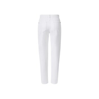 esmara® Damen Jeans, Straight Fit, hohe Leibhöhe (Weiß, 44) - B-Ware Beschädigt