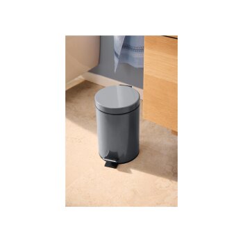 LIVARNO® Kosmetikeimer, 2,6 l (Grau) - B-Ware Transportschaden Kosmetisch