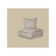 LIVARNO® Mikrofaser-Washed-Bettwäsche, 135 x 200 cm (Beige) - B-Ware neuwertig