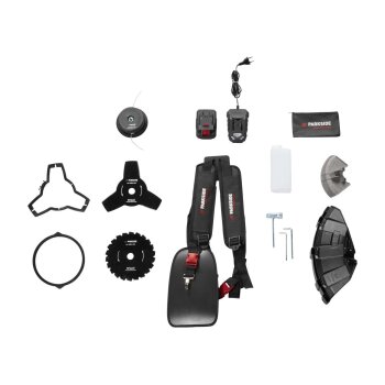 PARKSIDE PERFORMANCE® Benzin-Sense mit Elektrostart »PPBS 3 B2«, mit Akku und Ladegerät - B-Ware sehr gut