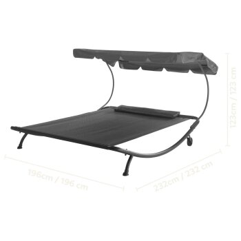 LIVARNO® Garten-Doppelliege - B-Ware neuwertig