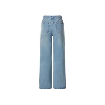 esmara® Damen Jeans, Wide Leg, hohe Leibhöhe (Blau, 36) - B-Ware neuwertig