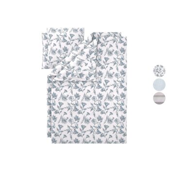 LIVARNO® Renforcé-Bettwäsche-Set,...