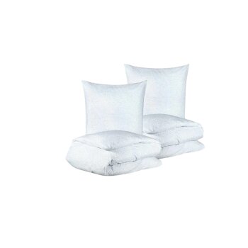 LIVARNO® Renforcé-Bettwäsche-Set, 4-teilig, 135 x 200 cm - B-Ware