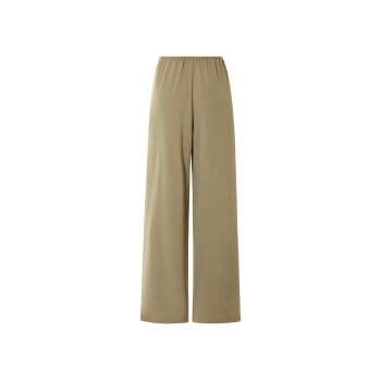 esmara® Damen-Hose, Wide-Leg, M, khaki - B-Ware neuwertig