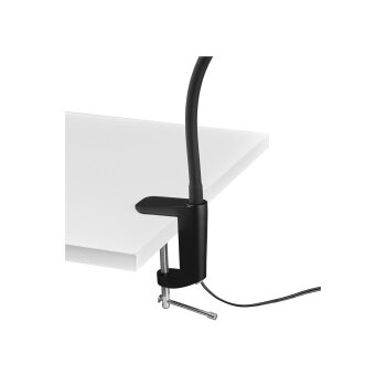 LIVARNO® LED-Klemmleuchte FREYA, mit Klemme, schwarz - B-Ware sehr gut