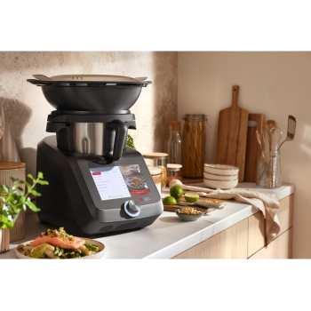 SILVERCREST® KITCHEN TOOLS Monsieur Cuisine smart SKMS 1200 C1, anthrazit - B-Ware