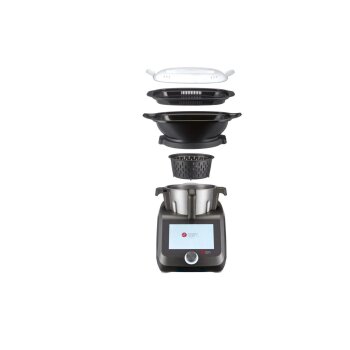SILVERCREST® KITCHEN TOOLS Monsieur Cuisine smart SKMS 1200 C1, anthrazit - B-Ware