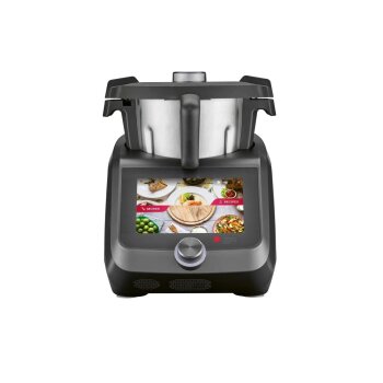 SILVERCREST® KITCHEN TOOLS Monsieur Cuisine smart SKMS 1200 C1, anthrazit - B-Ware gut