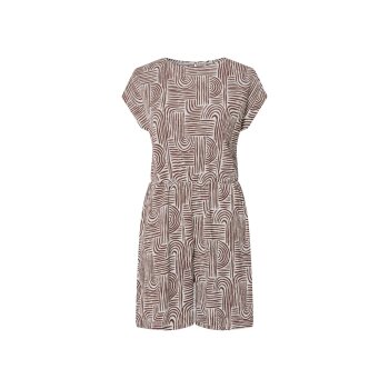 esmara® Damen Jumpsuit (braun/Muster, L(44/46)) - B-Ware neuwertig