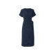 esmara® Damen Kleid, mit V-Ausschnitt (navy, L (44/46)) - B-Ware neuwertig
