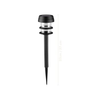 LIVARNO® LED-Solarleuchten, 4 Stück (Schmal) - B-Ware neuwertig