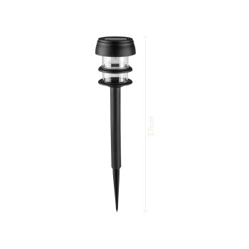 LIVARNO® LED-Solarleuchten, 4 Stück (Schmal) - B-Ware neuwertig