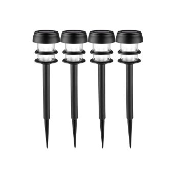 LIVARNO® LED-Solarleuchten, 4 Stück (Schmal) - B-Ware neuwertig