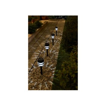 LIVARNO® LED-Solarleuchten, 4 Stück (Schmal) - B-Ware neuwertig