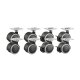 PARKSIDE® Lenkrollen / Möbelrollen / Transportrollen (Möbelrollen-Set 8-teilig) - B-Ware sehr gut