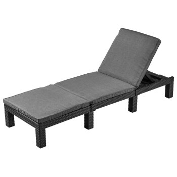 LIVARNO® Geflecht-Sonnenliege - B-Ware neuwertig