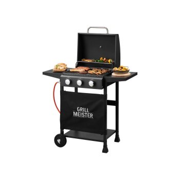 GRILLMEISTER Gasgrill 3-Brenner - B-Ware neuwertig
